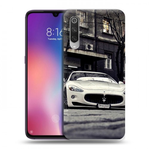 Дизайнерский силиконовый с усиленными углами чехол для Xiaomi Mi9 Maserati