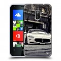 Дизайнерский силиконовый чехол для Nokia Lumia 620 Maserati