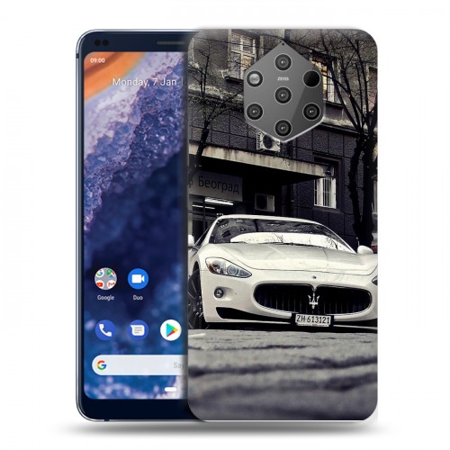 Дизайнерский силиконовый чехол для Nokia 9 PureView Maserati