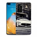 Дизайнерский пластиковый чехол для Huawei P40 Maserati