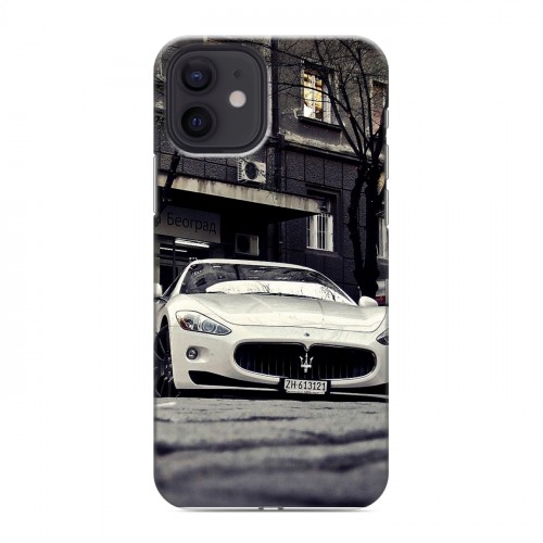 Дизайнерский силиконовый чехол для Iphone 12 Maserati