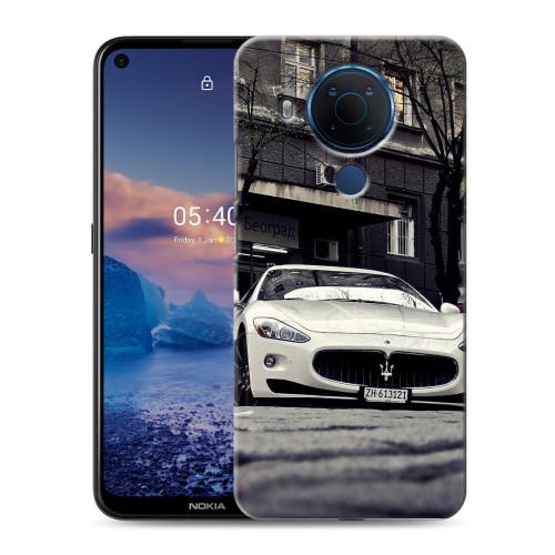 Дизайнерский силиконовый чехол для Nokia 5.4 Maserati