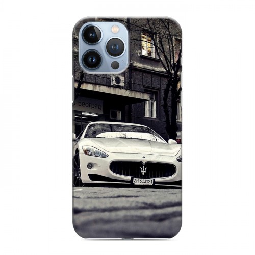 Дизайнерский силиконовый чехол для Iphone 13 Pro Max Maserati