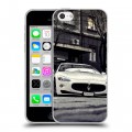 Дизайнерский пластиковый чехол для Iphone 5c Maserati