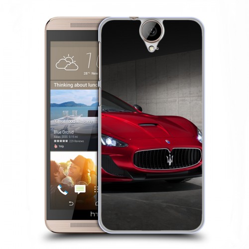 Дизайнерский пластиковый чехол для HTC One E9+ Maserati