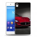 Дизайнерский пластиковый чехол для Sony Xperia Z3+ Maserati