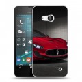 Дизайнерский пластиковый чехол для Microsoft Lumia 550 Maserati