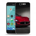 Дизайнерский силиконовый чехол для ZTE Blade S7 Maserati