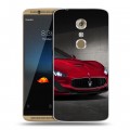 Дизайнерский пластиковый чехол для ZTE Axon 7 Maserati