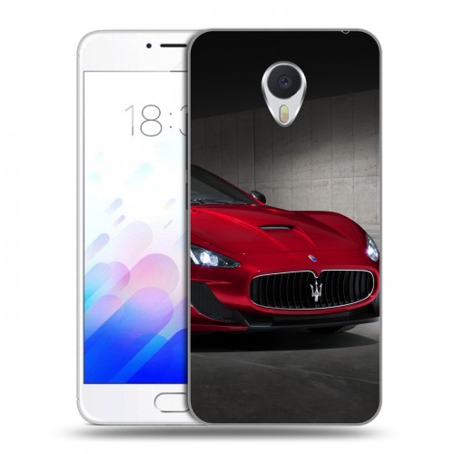 Дизайнерский пластиковый чехол для Meizu M3E Maserati