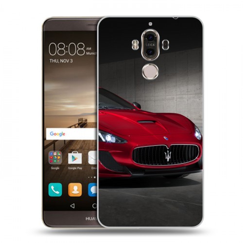 Дизайнерский пластиковый чехол для Huawei Mate 9 Maserati