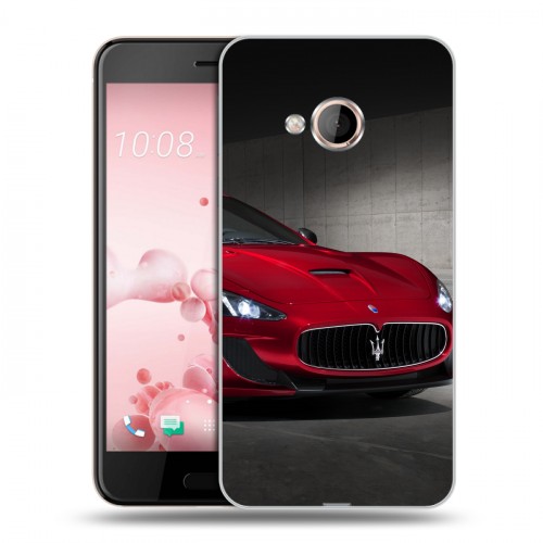 Дизайнерский силиконовый чехол для HTC U Play Maserati