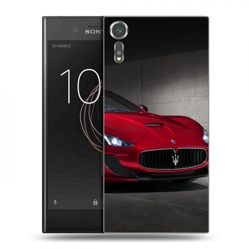 Дизайнерский пластиковый чехол для Sony Xperia XZs Maserati