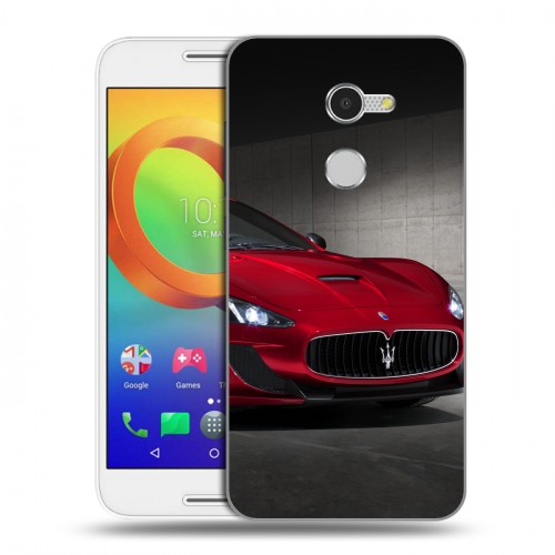 Дизайнерский силиконовый чехол для Alcatel A3 Maserati