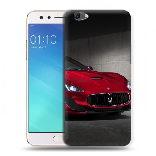 Дизайнерский пластиковый чехол для OPPO F3 Maserati