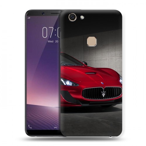 Дизайнерский пластиковый чехол для Vivo V7 Maserati