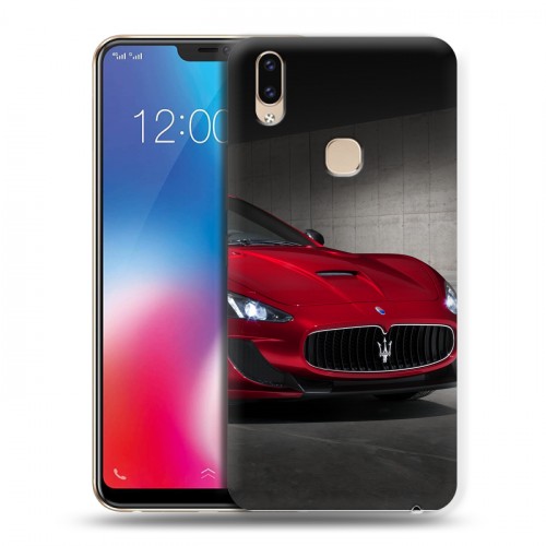 Дизайнерский пластиковый чехол для Vivo V9 Maserati