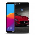 Дизайнерский пластиковый чехол для Huawei Honor 7C Pro Maserati