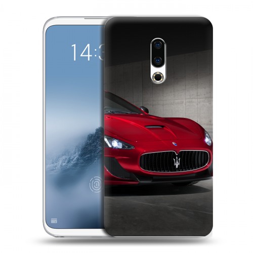 Дизайнерский пластиковый чехол для Meizu 16th Plus Maserati