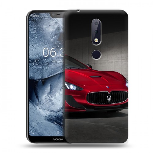 Дизайнерский пластиковый чехол для Nokia 6.1 Plus Maserati