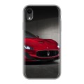 Дизайнерский пластиковый чехол для Iphone Xr Maserati