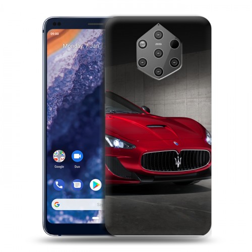 Дизайнерский силиконовый чехол для Nokia 9 PureView Maserati