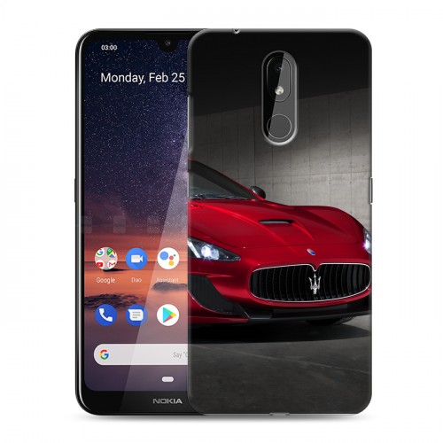 Дизайнерский силиконовый чехол для Nokia 3.2 Maserati