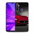 Дизайнерский силиконовый чехол для Realme 5 Maserati