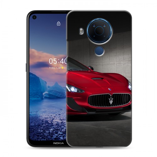 Дизайнерский силиконовый чехол для Nokia 5.4 Maserati