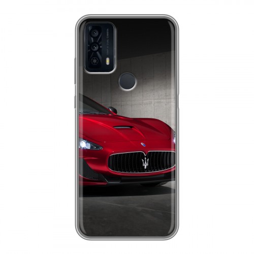 Дизайнерский силиконовый чехол для TCL 20B Maserati