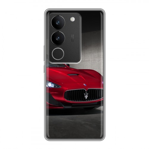 Дизайнерский силиконовый чехол для Vivo S17 Maserati