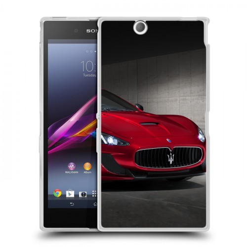 Дизайнерский пластиковый чехол для Sony Xperia Z Ultra  Maserati