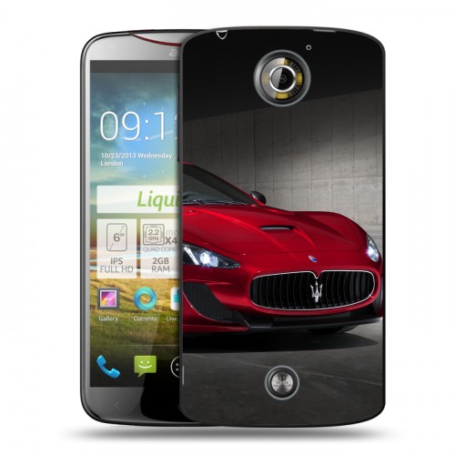 Дизайнерский пластиковый чехол для Acer Liquid S2 Maserati