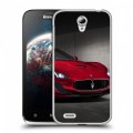 Дизайнерский пластиковый чехол для Lenovo A859 Ideaphone Maserati