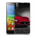 Дизайнерский пластиковый чехол для Lenovo A6000 Maserati