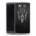 Дизайнерский пластиковый чехол для LG V10 Maserati