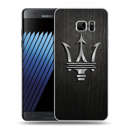 Дизайнерский пластиковый чехол для Samsung Galaxy Note 7 Maserati