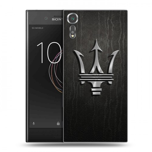 Дизайнерский пластиковый чехол для Sony Xperia XZs Maserati