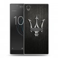 Дизайнерский пластиковый чехол для Sony Xperia L1 Maserati