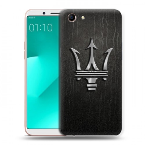 Дизайнерский пластиковый чехол для OPPO A83 Maserati