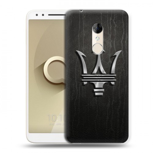 Дизайнерский пластиковый чехол для Alcatel 3 Maserati