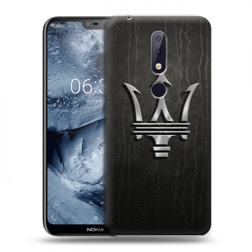 Дизайнерский пластиковый чехол для Nokia 6.1 Plus Maserati