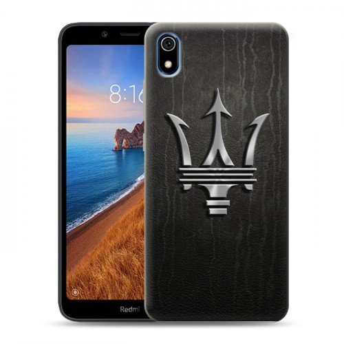 Дизайнерский силиконовый чехол для Xiaomi RedMi 7A Maserati