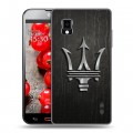 Дизайнерский пластиковый чехол для LG Optimus G Maserati