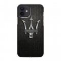 Дизайнерский силиконовый чехол для Iphone 12 Maserati