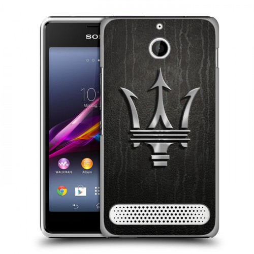 Дизайнерский силиконовый чехол для Sony Xperia E1 Maserati