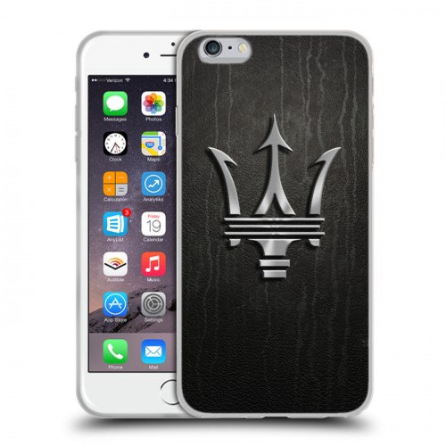 Дизайнерский силиконовый чехол для Iphone 6 Plus/6s Plus Maserati