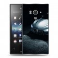 Дизайнерский пластиковый чехол для Sony Xperia acro S Maserati