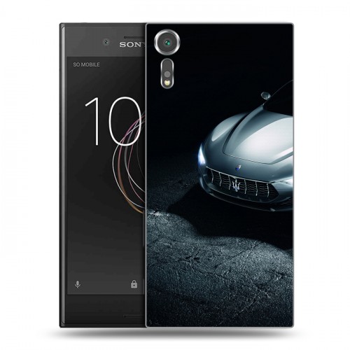 Дизайнерский пластиковый чехол для Sony Xperia XZs Maserati