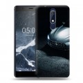 Дизайнерский пластиковый чехол для Nokia 5.1 Maserati